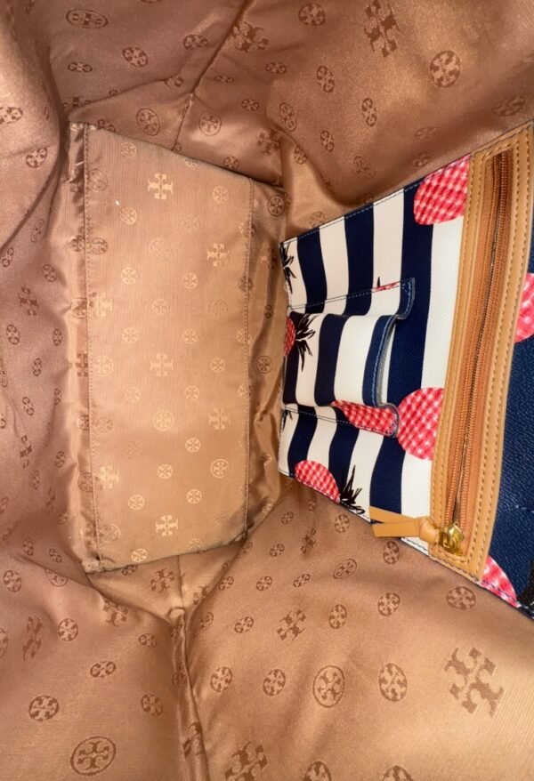 TORY BURCH - KERRINGTON STRIPE TOTE - Image 4